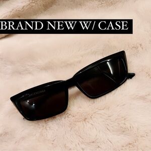 SOLD - NEW Balenciaga Cat Eye Sunglasses w/ case